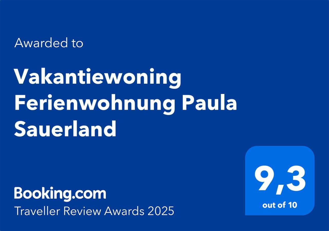 Vakantiewoning Ferienwohnung Paula Sauerland Schmallenberg Ngoại thất bức ảnh
